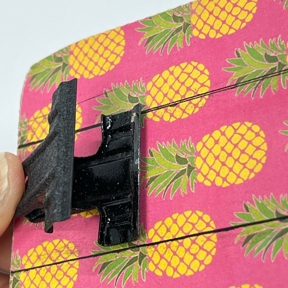 Tropical Pineapple Photo Display Frame Mini Clip Picture Frames Hanging Art Desk - Picture 9 of 15